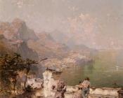 弗朗兹 理查德 翁特贝格尔 : Amalfi The Gulf Of Salerno